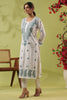 White Resham Embroidered Kurta
