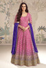 Rani Georgette Zari and Sequins Embroidered Anarkali Suit
