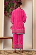 Rani Color Crepe Printed Co-Ord Dress