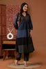 Black Cotton Printed Kurta Set