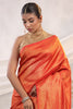 Red Color Silk Zari Woven Saree