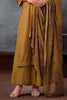 Mustard Colour Pashmina Printed  Unstitched Suit Material