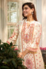 Cream Crepe Silk Printed Kurta Set