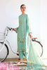 Sea Green Color Crepe Silk Printed Unstitched Suit Material