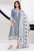 Grey Cotton Printed Suit Set