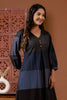 Black Cotton Printed Kurta Set