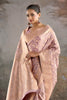 Lavender Banarasi Katan Silk Woven Saree
