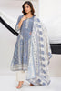 Grey Cotton Printed Suit Set