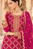 RanI Crepe Silk Zari Woven And Embroidered Unstiched Suit Material