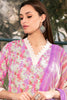 Pink Color Cotton Printed Unstitched Suit Material
