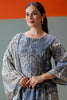 Grey Cotton Floral Printed Suit Set