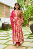 Fuchsia Pink Color Muslin Printed Anarkali Suit