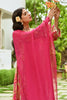 Fuchsia Pink Color Muslin Printed Anarkali Suit