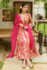 Fuchsia Pink Color Muslin Printed Anarkali Suit