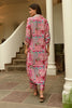 Pink Colour Muslin Printed Co-Ord Dress