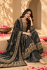 Grey Velvet Digital Printed Unstitched Suit Material