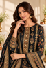 Grey Digital Printed Velvet Unstitched Suit Fabric