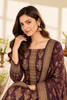 Wine Digital Printed Velvet Unstitched Suit Fabric