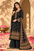 Grey Color Velvet Digital Printed Unstitched Suit Material