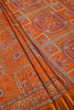 Mustard Color Cotton Traditional Printed Saree