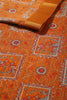 Mustard Color Cotton Traditional Printed Saree