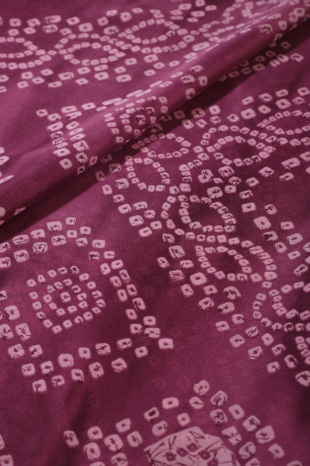 Dark Mauve Color Georgette  Abstract Printed Saree