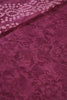 Dark Mauve Color Georgette  Abstract Printed Saree