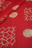 Red Color Georgette Printed Saree