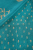 Teal Green Color Georgette Printed Saree