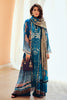 Blue Color Muslin Printed Unstitched Suit Material