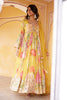 Mustard Color Printed Georgette Anarkali Suit