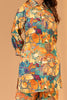 Mustard Color Muslin Printed  Co-Ord Set