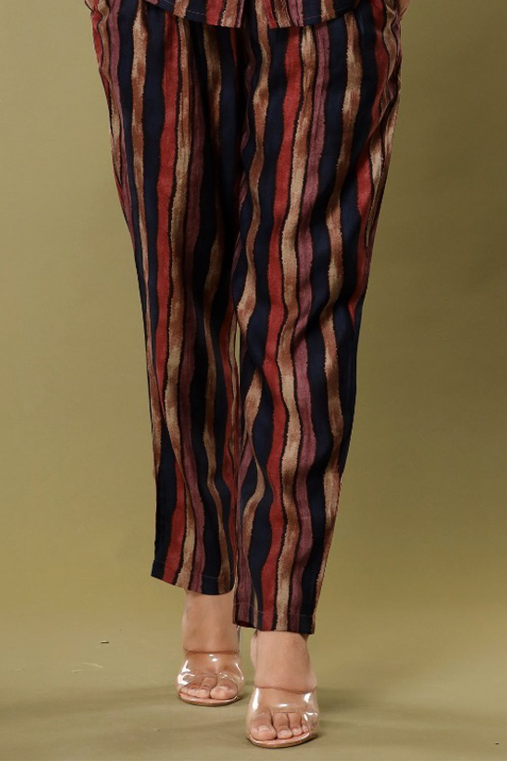 Multi Colour Muslin Printed  Co-Ord Set