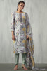 Pista Green Color Linen Printed Suit