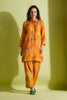 Mustard Color Printed Crepe Co-Ord Set