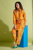 Mustard Color Printed Crepe Co-Ord Set