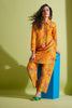 Mustard Color Printed Crepe Co-Ord Set