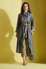 Grey Color Muslin Printed Co-Ord Set