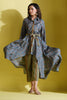 Grey Color Muslin Printed Co-Ord Set