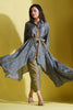 Grey Color Muslin Printed Co-Ord Set