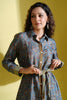 Grey Color Muslin Printed Co-Ord Set