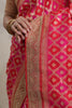 Fuchsia Pink Color Silk Woven Saree