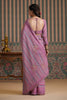 Mauve Color Georgette Swarovski Work Saree