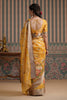 Mustard Colour Kora Silk Saree