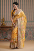 Mustard Colour Kora Silk Saree