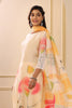 Cream Green Color Organza Printed Suit