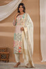 Cream Color Muslin Printed Straight Suit