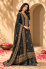 Grey Velvet Digital Printed Unstitched Suit Material