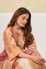 Pastel Mustard Cotton Printed Suit