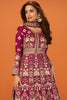 Rani Georgette Heavy Embroidered Floor-Length Suit